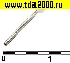 Разъём Наконечник на кабель DN00208 white (0.75x8mm)