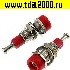 Разъём Z008 2mm panel jack RED