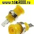 Разъём Z017 4mm YELLOW