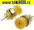 Разъём Z015 4mm YELLOW