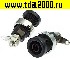 Разъём Z016 4mm panel jack BLACK