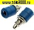 Разъём Z031 4mm Socket BLUE