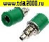 Разъём Z031 4mm Socket GREEN