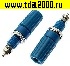 Разъём Z019 4mm Binding Post BLUE
