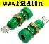 Разъём Z032 4mm Socket GREEN