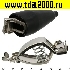 Разъём Крокодил 8-0049 black