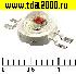 Светодиод мощный кр-зел-син 50Lm 3вт R2,4v GB3,5v