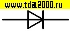 диод импортный 1N4002 (100в 1А) (1N4007) диод