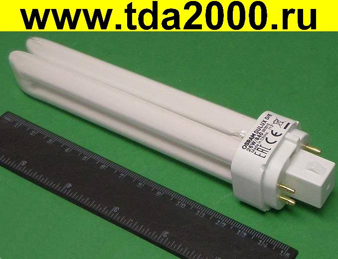Osram dulux d/e 18w/830. лампы g24q 3.