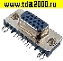 Разъём D-sub Разъём D-sub DHR-15F-4