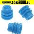 Соединитель Разъём Соединитель автомобильный WIRE SEAL 3.5х6mm blue