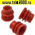 Соединитель Разъём Соединитель автомобильный WIRE SEAL 3.5х6mm red