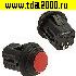 переключатель Кнопочный SB570-R IP65 off-(on) ф14mm переключатель