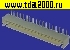 Разъём Питания низковольтный Разъём Питания низковольтный W-18R pitch 2.54mm