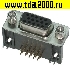 Разъём D-sub Разъём D-sub-15 гнездо на плату DHR-15FA