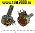 резистор переменный S16KN1-B 100K L20KC с выключателем длина вала 20мм резистор переменный