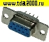 Разъём D-sub Разъём D-sub-09 гнездо DPS-9F/DBB-9F