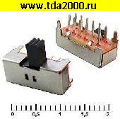 Переключатели движковый Переключатель SK42D01G движковый