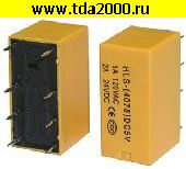 реле Реле 5в ток-2A 5VDC (HLS-4078) (контакты 2+3+3)
