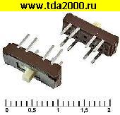 Переключатели движковый Переключатель IS-2336 движковый