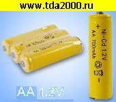 Аккумулятор AA (пальчиковый) 700мАч Ni-Cd