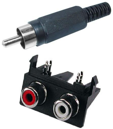 Разъёмы Разъёмы Аудио-Видео Тюльпаны (RCA)